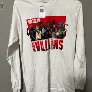 My Hero Academia League of Villains long sleeved t-shirt size S